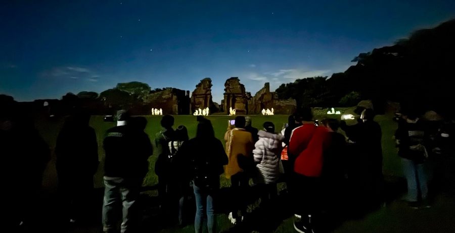 Misiones: Espectáculo de Imagen y Sonido vuelve a sus días habituales en el Conjunto Jesuítico Guaraní de San Ignacio Miní