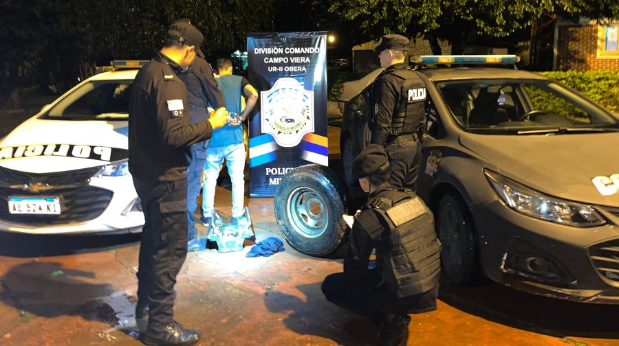 La Policía de Misiones esclareció tres delitos en operativos simultáneos, hay detenidos, elementos secuestrados y participación de menores