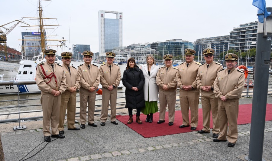 La Ministra de Seguridad Patricia Bullrich presentó la modernización de la flota naval de la Prefectura