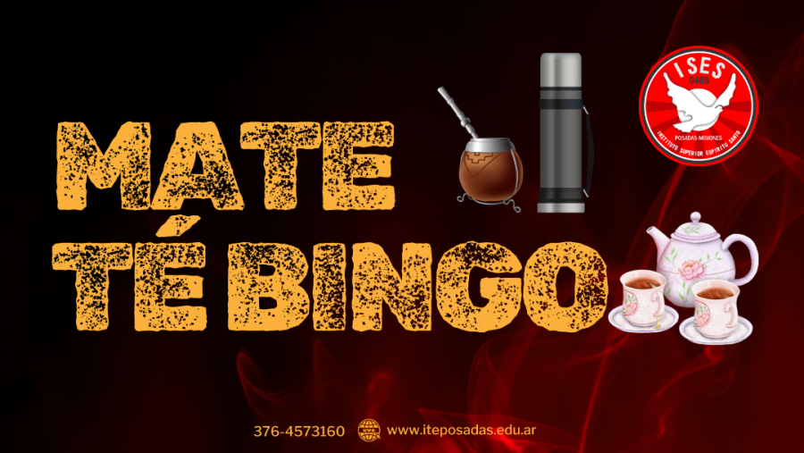 Posadas: El Instituto Superior Espíritu Santo invita al Mate/Té Bingo de este sábado