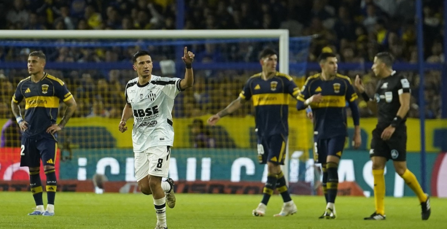 Sorpresa en la Bombonera: Central Córdoba de Santiago de Estero levantó el 0 a 2 y le empató a Boca Juniors con un golazo