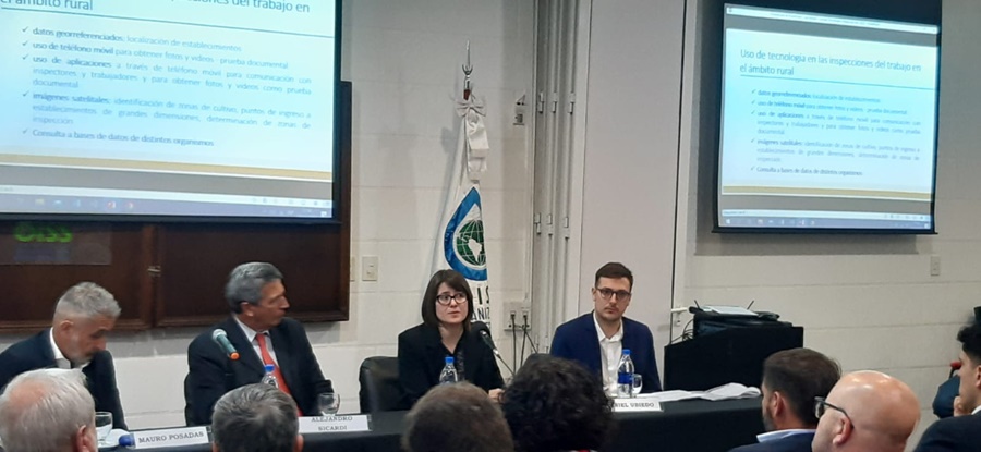 El RENATRE participó en una jornada sobre la utilización de tecnologías vinculadas a las actividades de fiscalización
