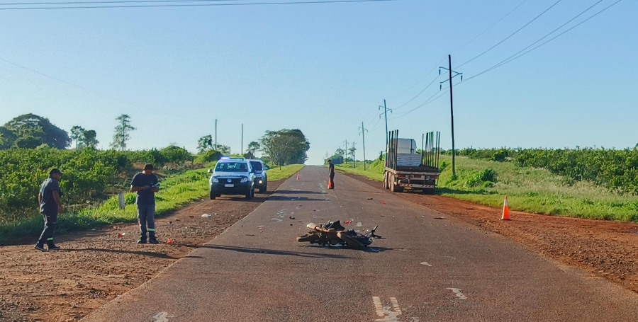 Tres Capones: Hubo un siniestro vial en un cruce de Ruta Provincial y camino rural