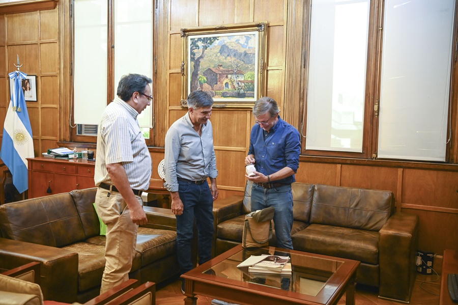 Balance y proyección yerbatera, temas del INYM con el Secretarío de Agricultura de la Nación