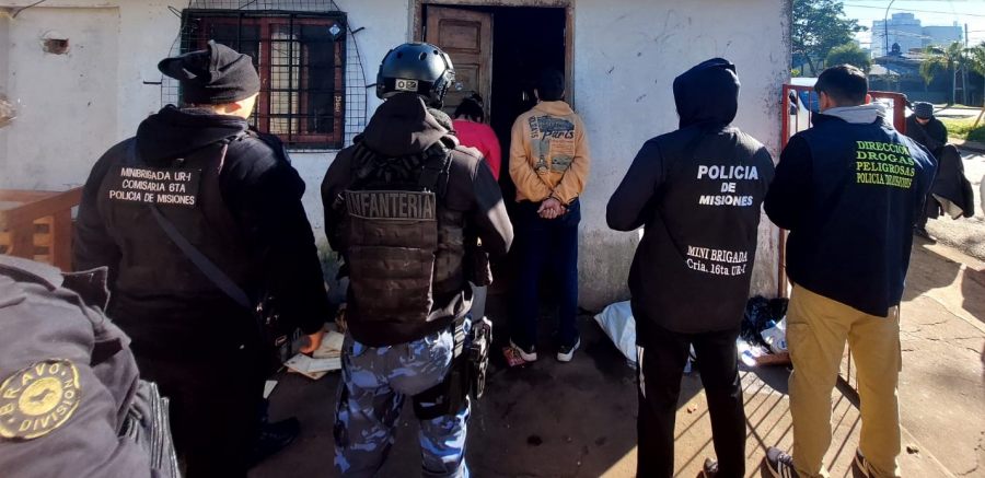 Posadas: Desbaratan banda de “pirañas” con doce delincuentes detenidos en la Chacra 179