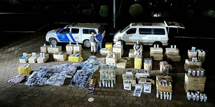 Prefectura Naval Argentina secuestró un cargamento de mercadería de contrabando valuado en 13 millones de pesos