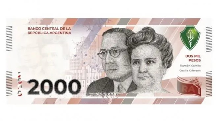 El nuevo billete de 2.000 pesos llegó a los bancos, cuándo entrará en circulación y será el mayor en circulación