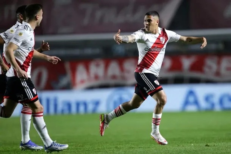 Liga Profesional de Fútbol: River Plate goleó 3 a 0 a Argentinos Juniors en La Paternal
