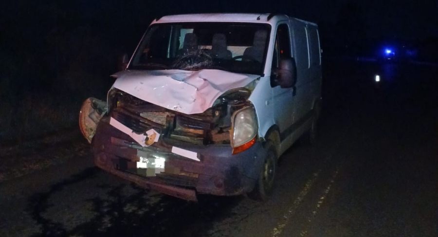 Siniestro fatal entre un vehículo y una motocicleta, sobre la Ruta Provincial N° 5, a la altura del Municipio misionero de Panambí