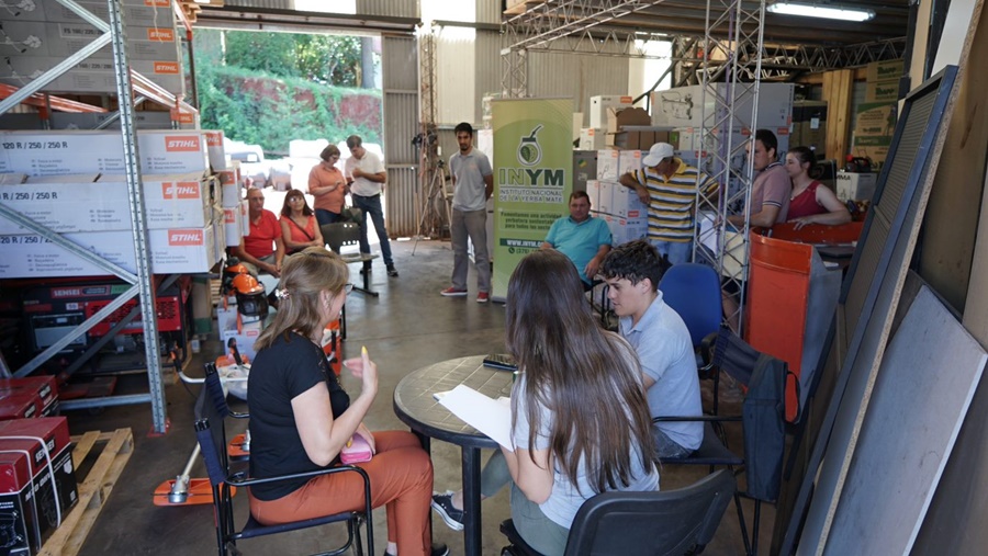 “Vamos camino a fortalecer a los productores y generar yerbales ecológicos”