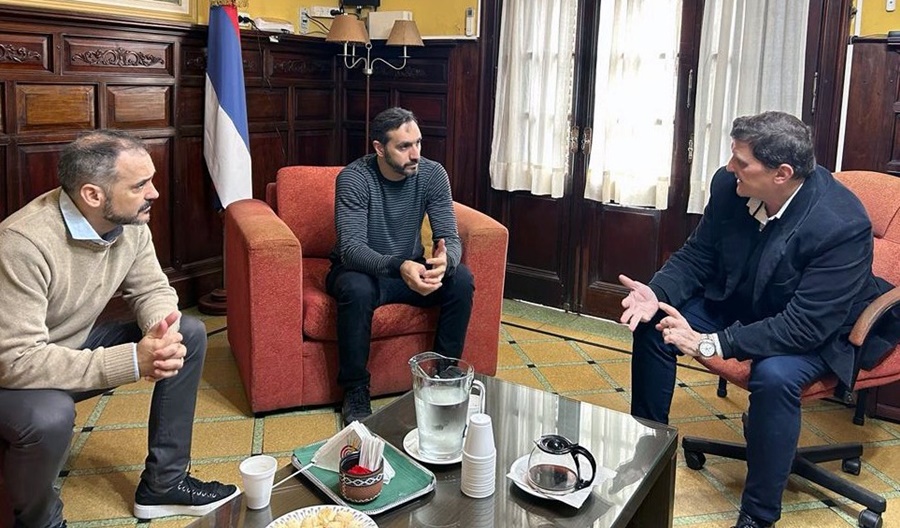 El Ministro Adolfo Safrán se reunió con integrantes de la Cámara de Comercio e Industria de Posadas para avanzar en nuevos eventos y programas