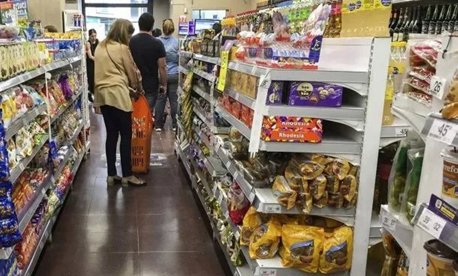 Estudio del sector privado: La inflación en alimentos fue menor al 4,5% en el último mes