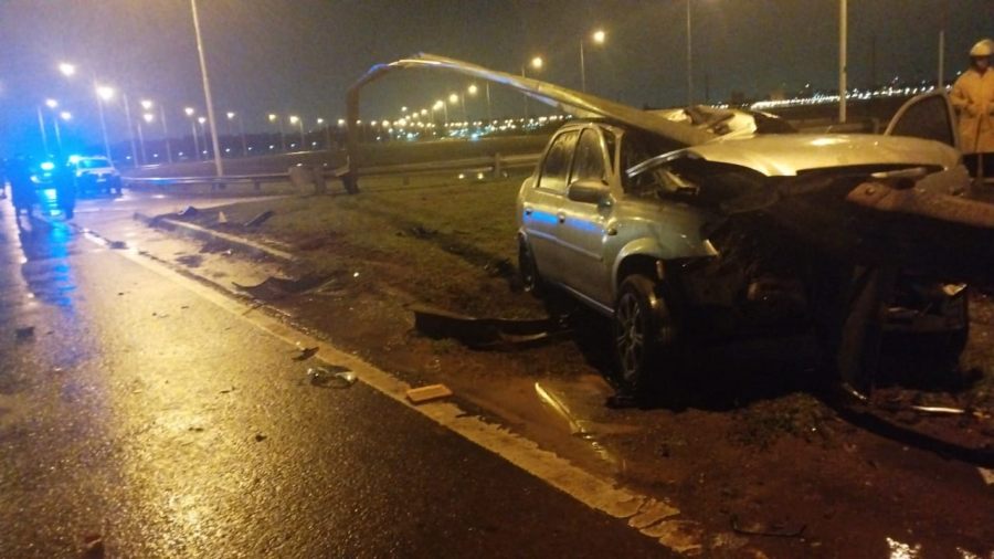 Posadas: Siniestro vial en el Acceso Sur, un hombre de 38 años falleció tras despistar