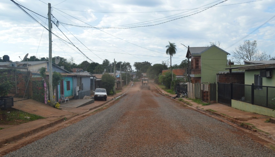 Posadas: Trabajos de mantenimiento en el Barrio San Jorge y Avenida Andresito