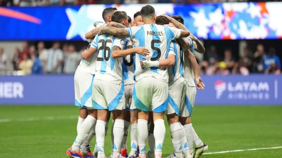 Estados Unidos: La Selección Argentina le ganó 2 a 0 a Canadá en el debut de la Copa América