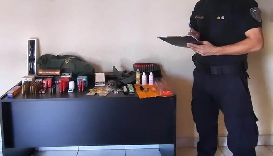 Inteligencia de frontera: Atraparon a un brasileño de 23 años presunto proveedor ilegal de municiones y accesorios para armas