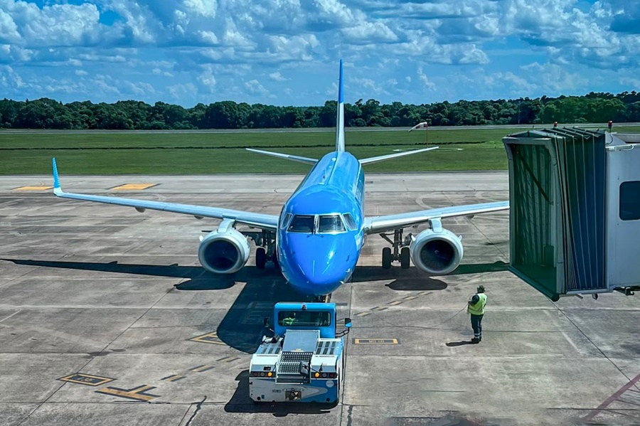 Fortalecen conectividad aérea con la nueva ruta entre las ciudades de, Puerto Iguazú y Resistencia