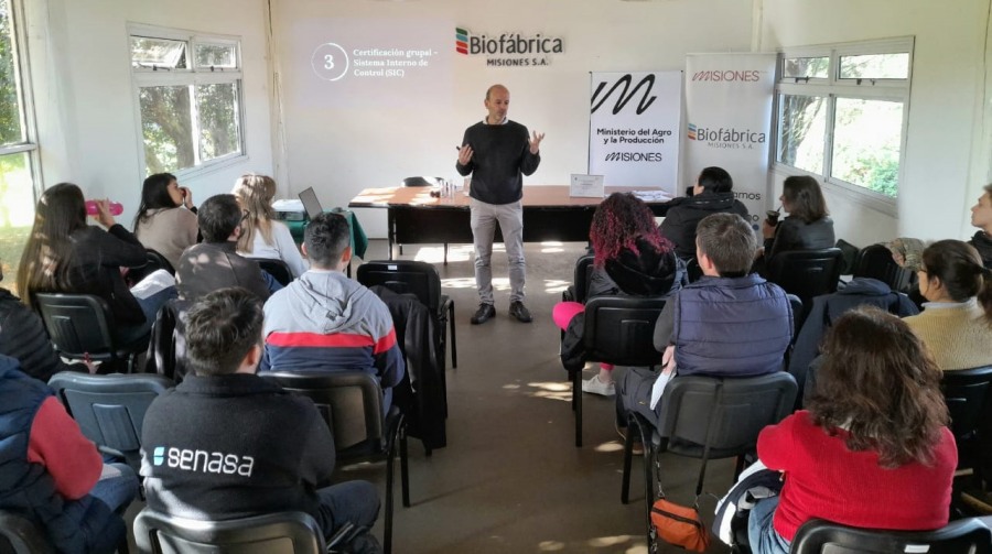 Por primera vez se dictó en Misiones un curso de formación para auditores internos de la Norma Orgánica Argentina