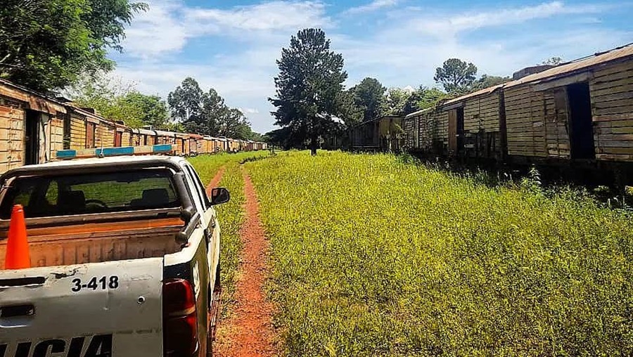 Dos prófugos de Corrientes fueron detenidos en la ciudad misionera de Apóstoles, estaban escondidos en vagones de trenes