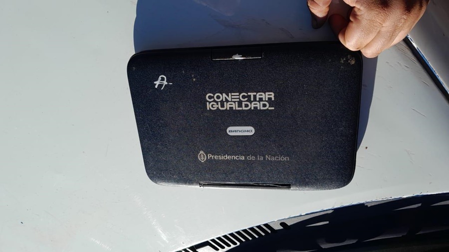 Apóstoles: La Policía recuperó una notebook que fuera sustraída a una joven de 19 años del Barrio San Martín y recuperada en el Barrio Santa Bárbara