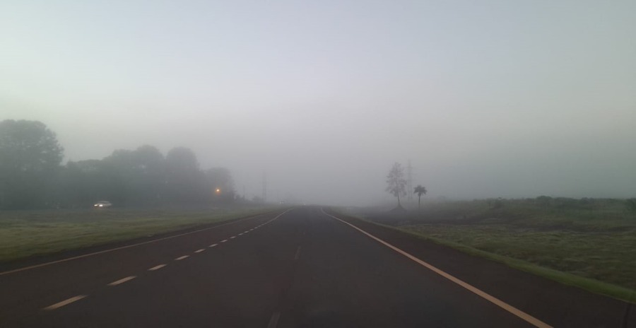 Se registran bancos de densa neblina en distintos puntos de la provincia de Misiones y humedad en las rutas