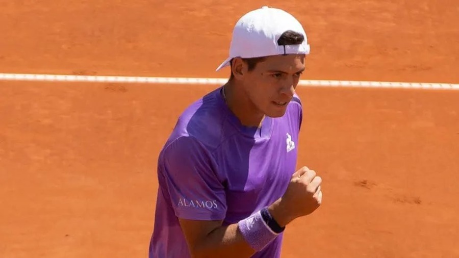 Tenis: El argentino Sebastián Báez accedió a las semifinales en el ATP 250 de Santiago de Chile