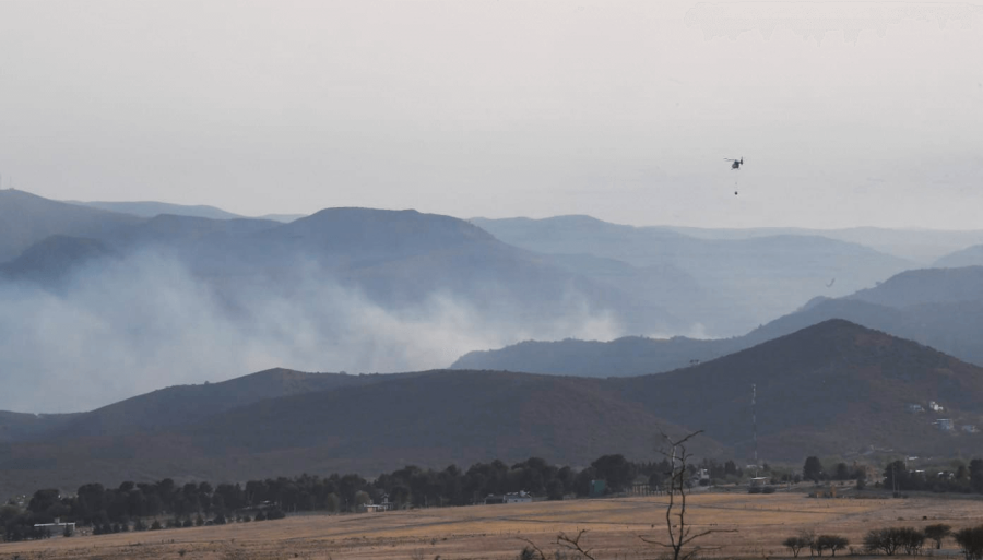 El Presidente Javier Milei visitó las zonas de incendios y Córdoba declarará el desastre agropecuario