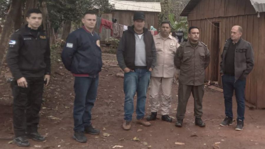 En el Municipio misionero de El Soberbio se activó el Comité de Defensa Civil por la crecida del Río Uruguay, alcanzó los 10,40 metros el día domingo