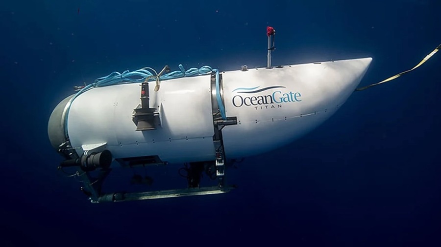 Desaparece un submarino que exploraba los restos del Titanic con cinco personas a bordo