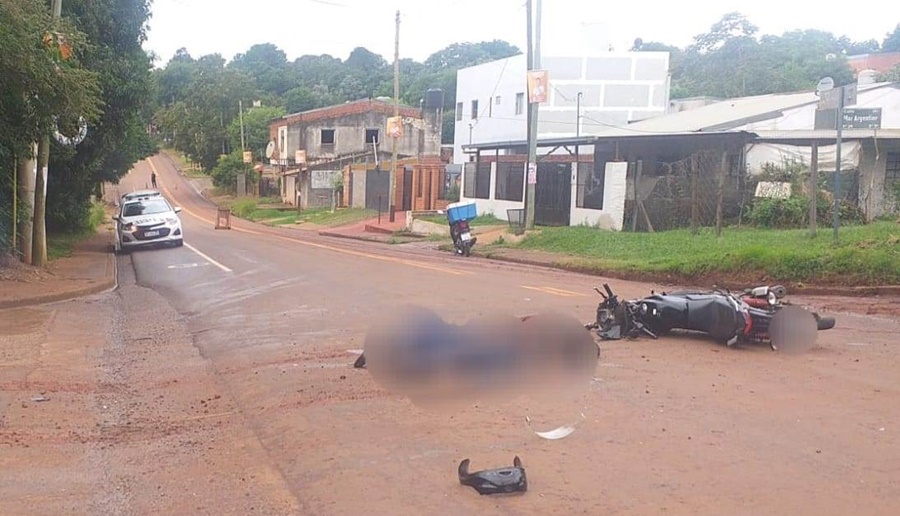 Un motociclista de 31 años falleció tras protagonizar un accidente en Posadas
