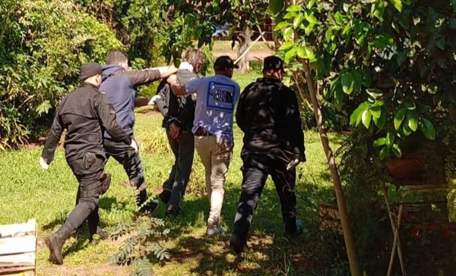 Autoridades policiales detuvieron al que sería el principal sospechoso por un presunto femicidio ocurrido en la localidad misionera de San Pedro