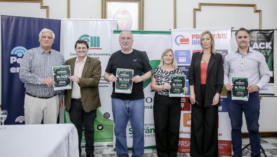 Misiones: Se lanzó la 5° edición del Black Friday en la ciudad de Apóstoles, con importantes descuentos y un cronograma para toda la familia