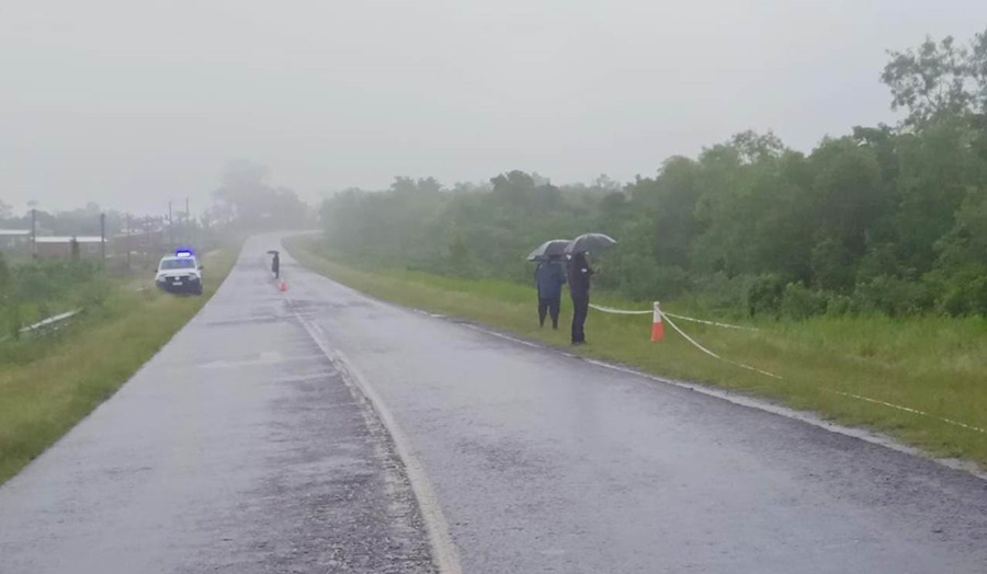 Un motociclista de 53 años falleció tras despistar en la Ruta Provincial 3