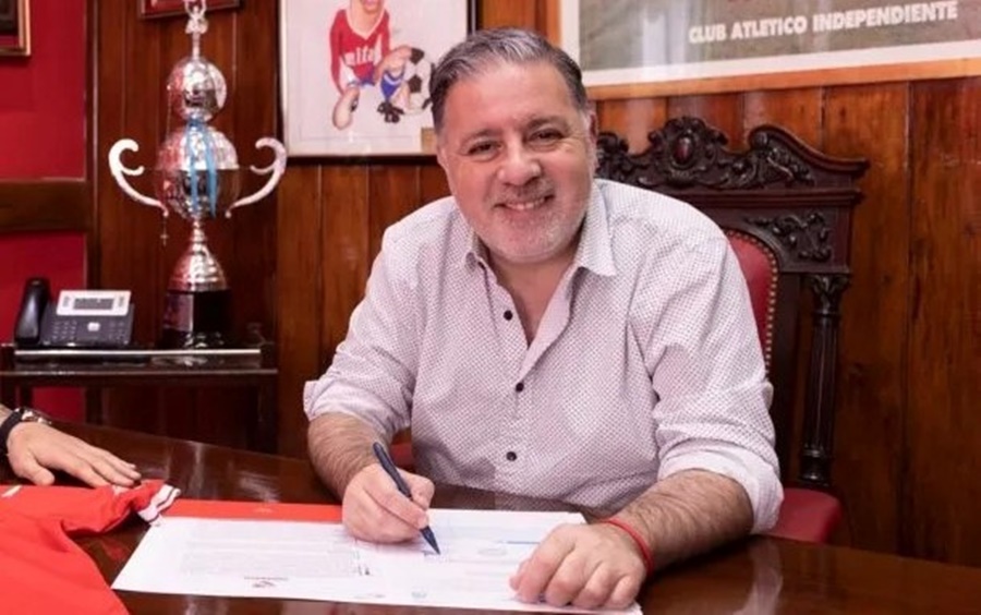 Fabián Doman renunció a la presidencia de Independiente, duro apenas unos seis meses en el cargo