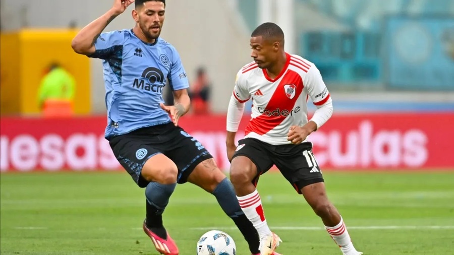 River Plate le ganó sobre la hora a Belgrano de Córdoba y es semifinalista de la Copa Liga Profesional de Fútbol