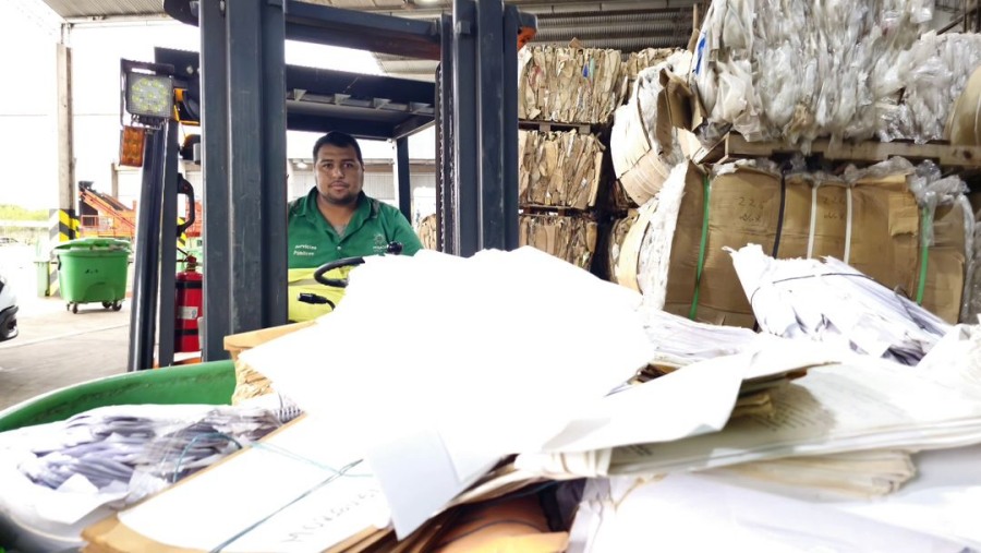 Posadas: Reciclaron más de una tonelada de papeles del Poder Judicial