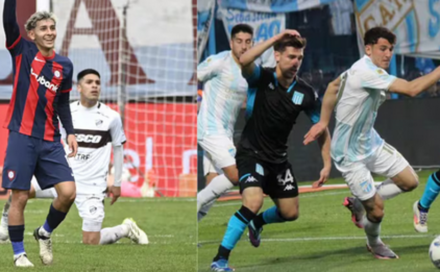 Liga Profesional de Fútbol: San Lorenzo de Almagro extendió su racha en Vicente López, Racing Club tropezó con Atlético en Tucumán, además, Huracán perdió 2 a 0 como local ante Tigre