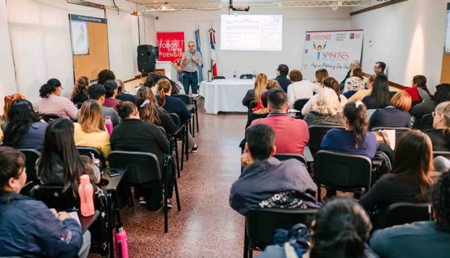 Misiones: Capacitaron a agentes de Zona Capital sobre paciente febril y vigilancia de transmisión vectorial