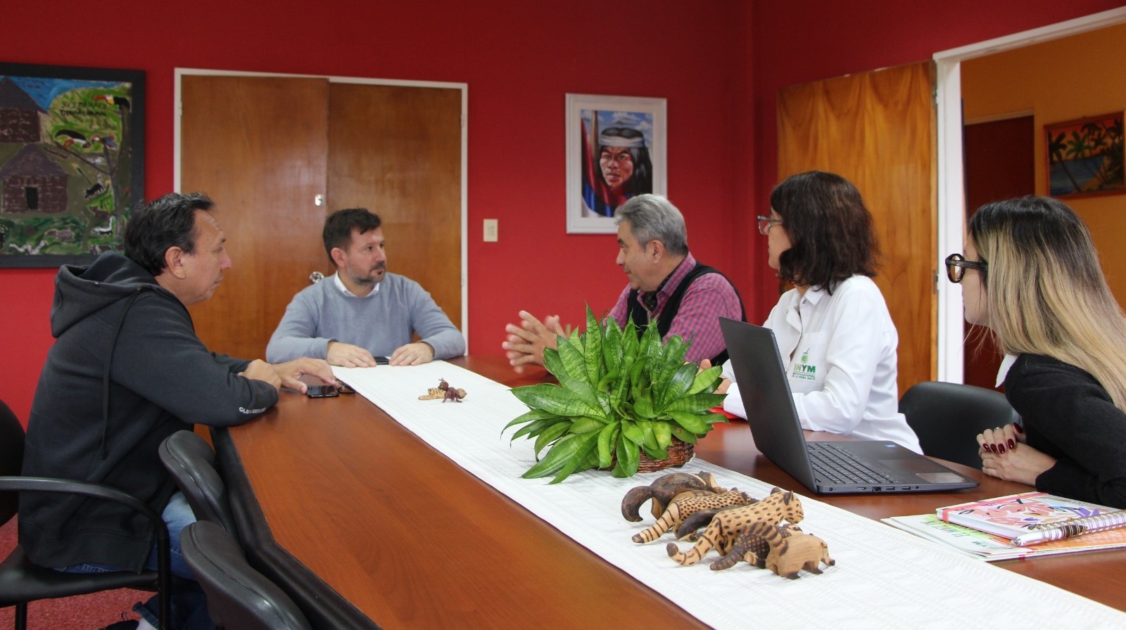 Reunión para avanzar con el Programa Mate en la Escuela