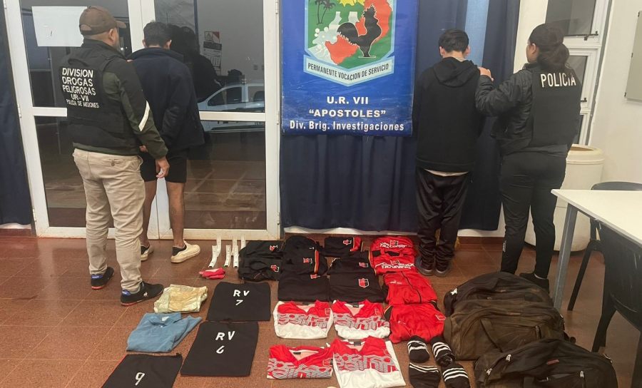 Siete individuos detenidos y secuestros de elementos robados en operativos de la Policía de Misiones