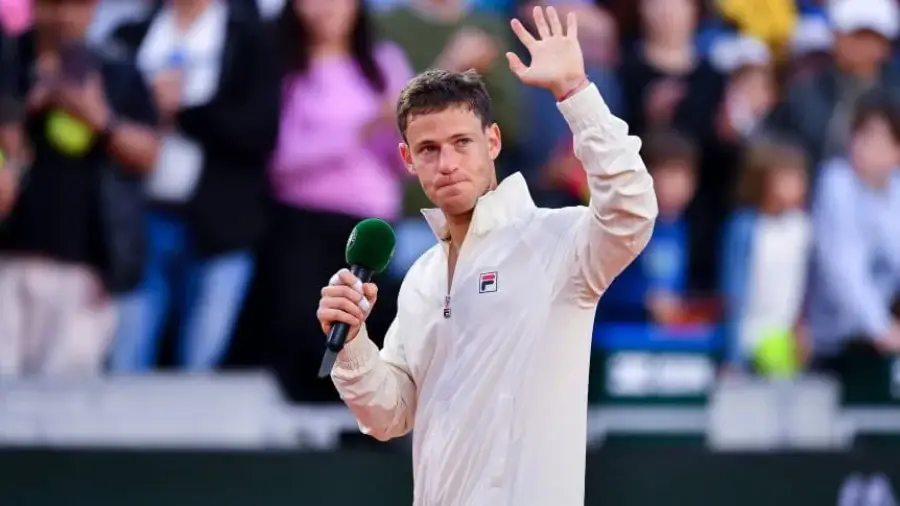 Tenis: Diego Schwartzman, eliminado en la qualy de su último Roland Garros