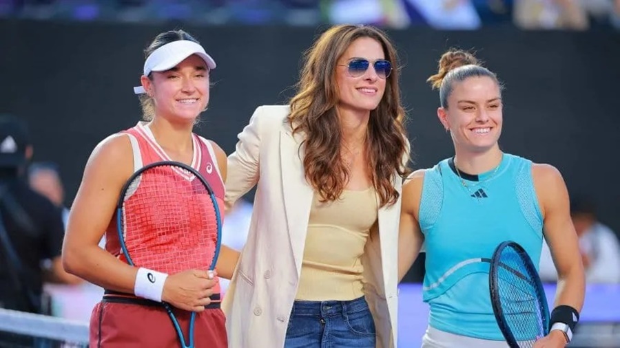 Tenis: Gabriela Sabatini se emocionó ante el elogió de Sakkari
