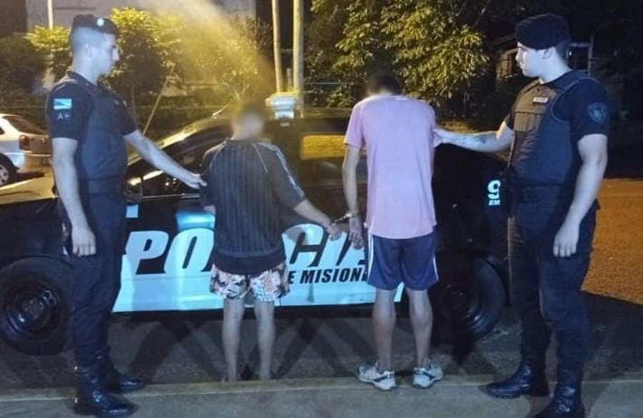 Apóstoles: Se hallaban en estado de ebriedad y molestaban a los transeúntes, fueron detenidos