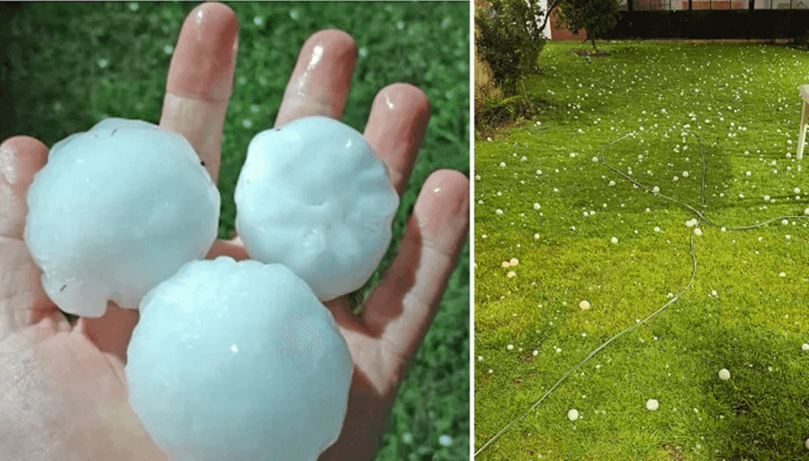 Una fuerte tormenza de granizo azotó al norte de la provincia de Buenos Aires, pero los daños en trigo no fueron graves