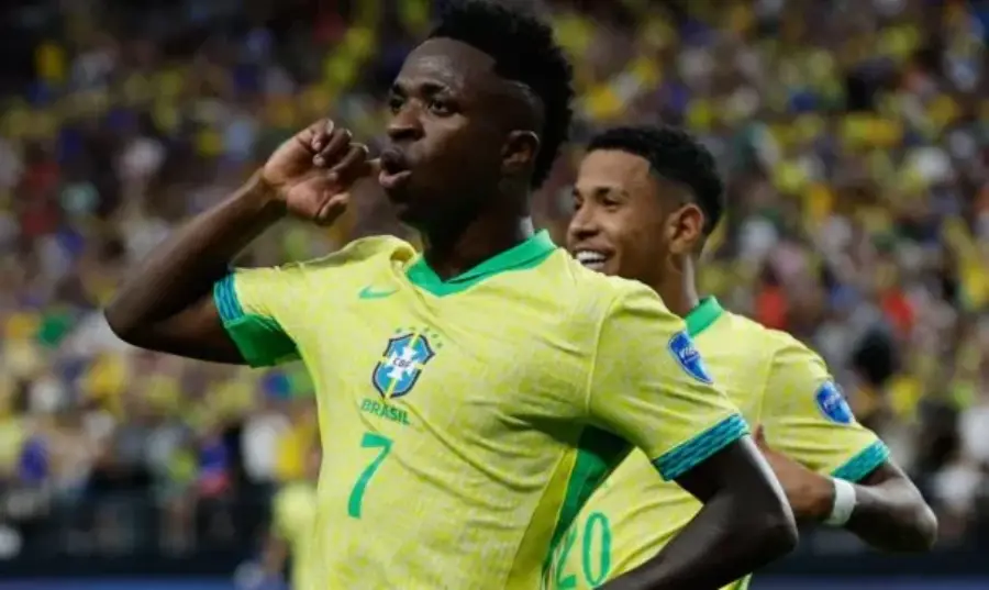 Las Vegas: Brasil goleó 4 a 1 a Paraguay y acaricia la clasificación a cuartos de la Copa América 2024