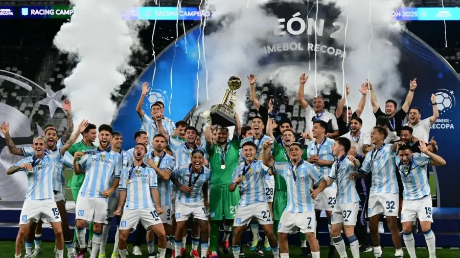 Nuevo título internacional: Racing Club venció a Botafogo en Brasil, cerró una serie con goleada y se quedó con la Recopa Sudamericana