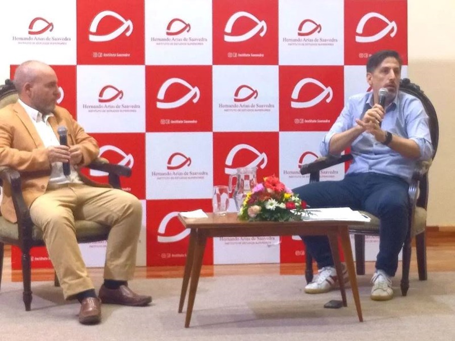 Posadas: Nicolás Trotta disertó sobre educación en el Instituto Saavedra