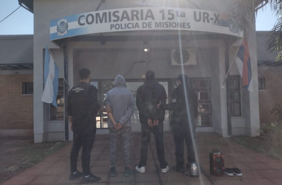 Tras las rejas luego de que le robaron al propio vecino y salieran a vender las cosas por el barrio