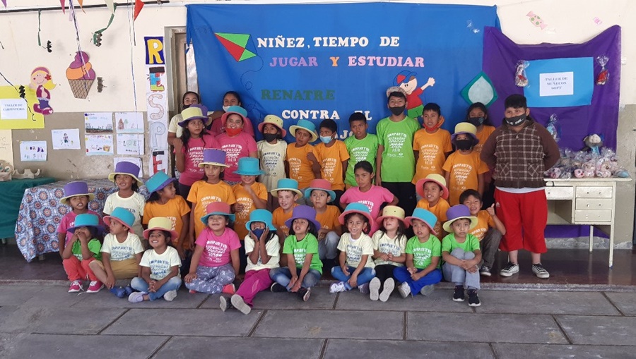 La gestión del RENATRE contiene a más de 500 hijos de trabajadores rurales en Salta, Jujuy y Tucumán a través del programa CRECER