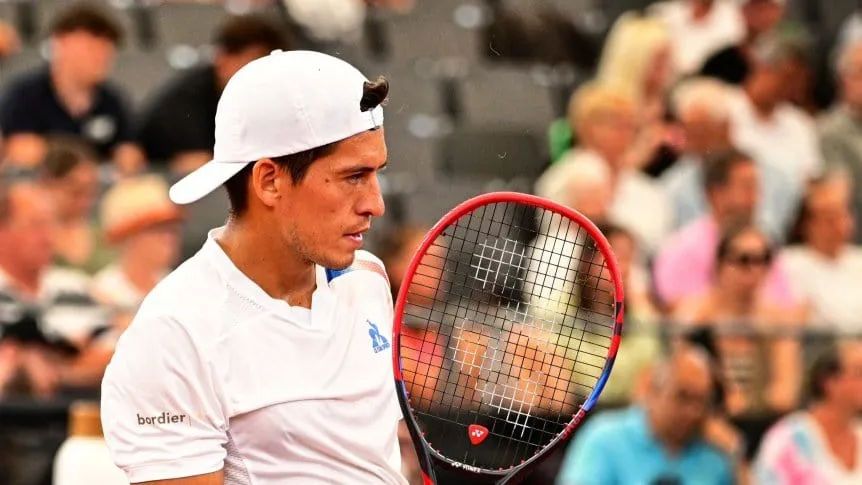 Tenis: Báez se metió en semifinales de Hamburgo y Etcheverry cayó en Gstaad